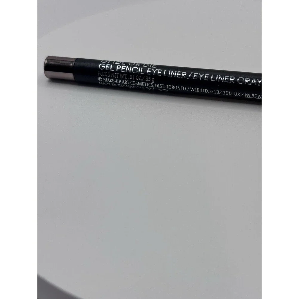 MAC * GLIDE OR DIE * CARBON BLACK COLOUR EXCESS PENCIL EYE LINER FULL SIZE